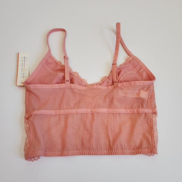 Whimsycore Pink Lace Corset Bralette Bralette XS NWT - Picture 2 of 6